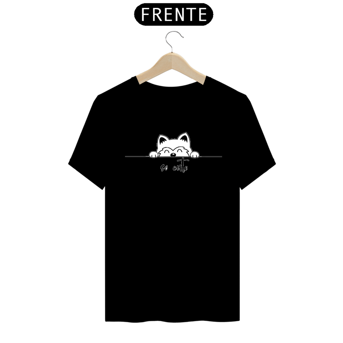 Nome do produto: Camiseta Dog/So Cute