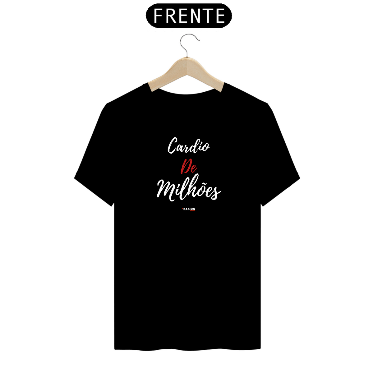 Nome do produto: Camiseta - Cardio de Milhões