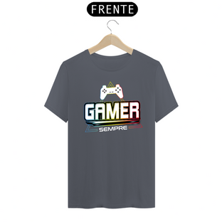 Nome do produtoCamiseta Gamer SEMPRE Cores Escuras