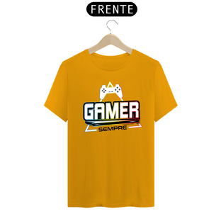 Nome do produtoCamiseta Gamer SEMPRE Cores claras