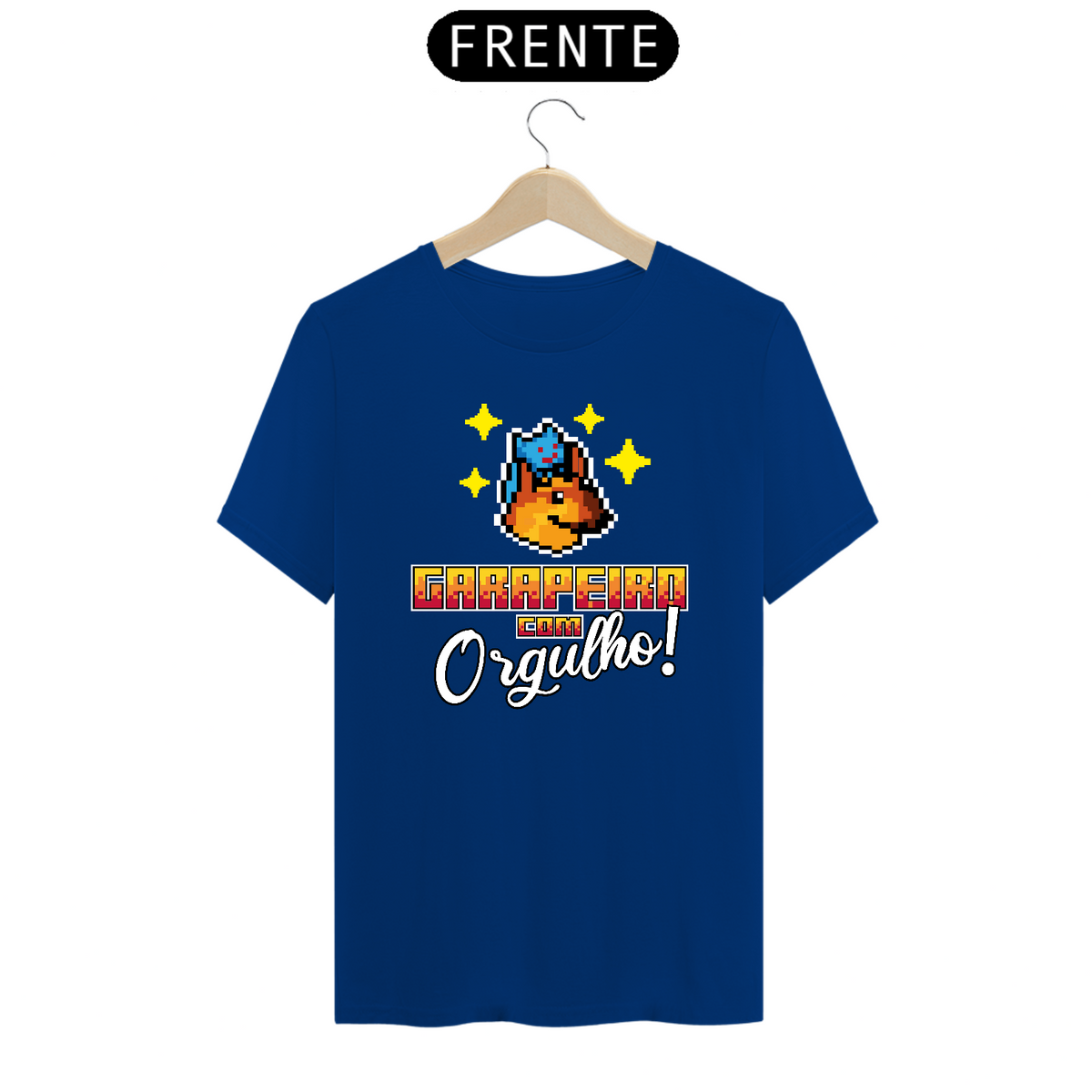 Nome do produtoCamiseta Garapeiro com Orgulho Preta