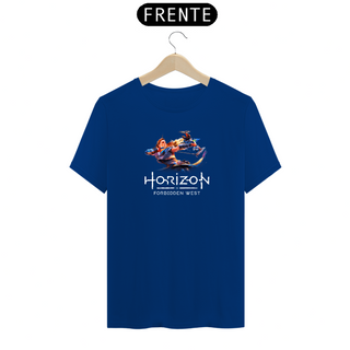 Camiseta Horizon FW M1 preto e cores escuras