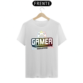 Camiseta Gamer SEMPRE Cores claras