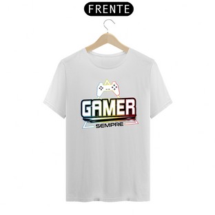 Nome do produtoCamiseta Gamer SEMPRE Cores claras