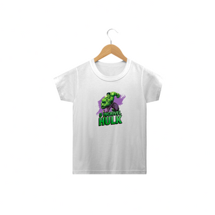 Nome do produtoCamiseta infantil Basic incrível hulk varias cores