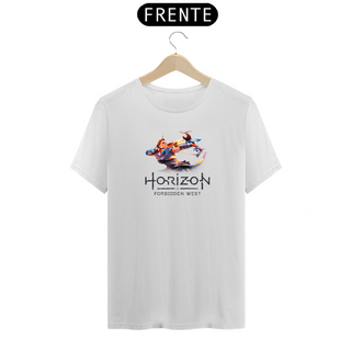 Camiseta Horizon FW M1 branca e cores claras