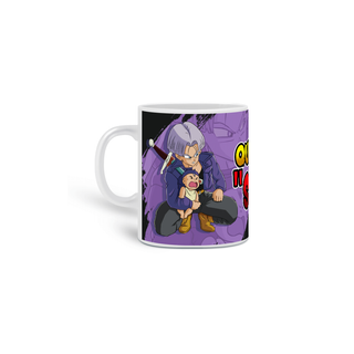 Caneca Dragon Ball Trunks MEME se cuida