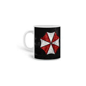 Caneca Resident Evil Umbrela Corp