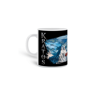 Nome do produtoCaneca God of War Kratos Preta