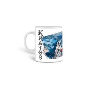 Nome do produtoCaneca God of War Kratos Branca