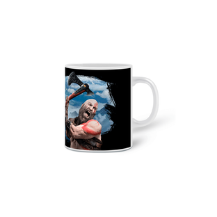 Nome do produtoCaneca God of War Kratos Preta