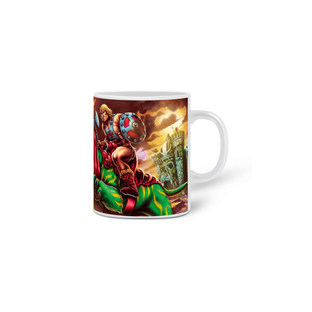 Nome do produtoCaneca He Man arte Gato Guerreiro