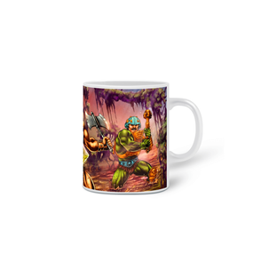 Nome do produtoCaneca He Man arte Ha Man Batle Armor