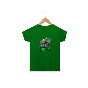 Camiseta infantil Basic incrível hulk varias cores