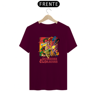 Nome do produtoCamiseta Caverna do Dragão logo vermelho varias cores