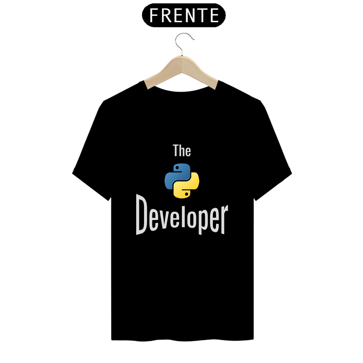 Nome do produto: Camiseta The Python Developer