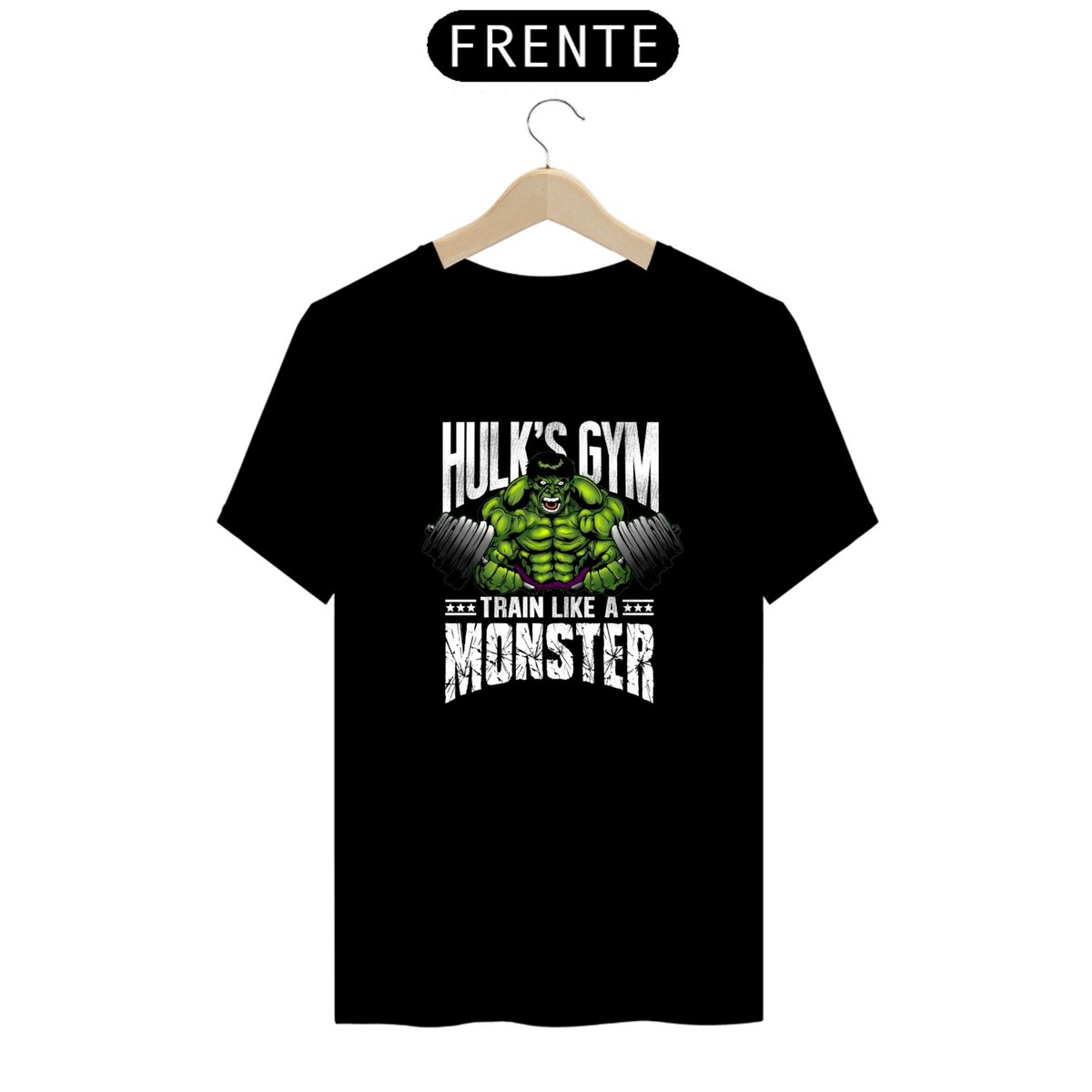 Nome do produto: Camiseta Hulk Train like a Monster