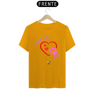 Nome do produtoCamisa Unissex - Mãe de Coração Pet