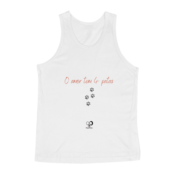 Camiseta Pingo Pirata - O amor tem 4 patas