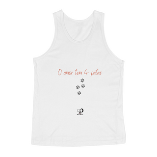 Nome do produtoCamiseta Pingo Pirata - O amor tem 4 patas