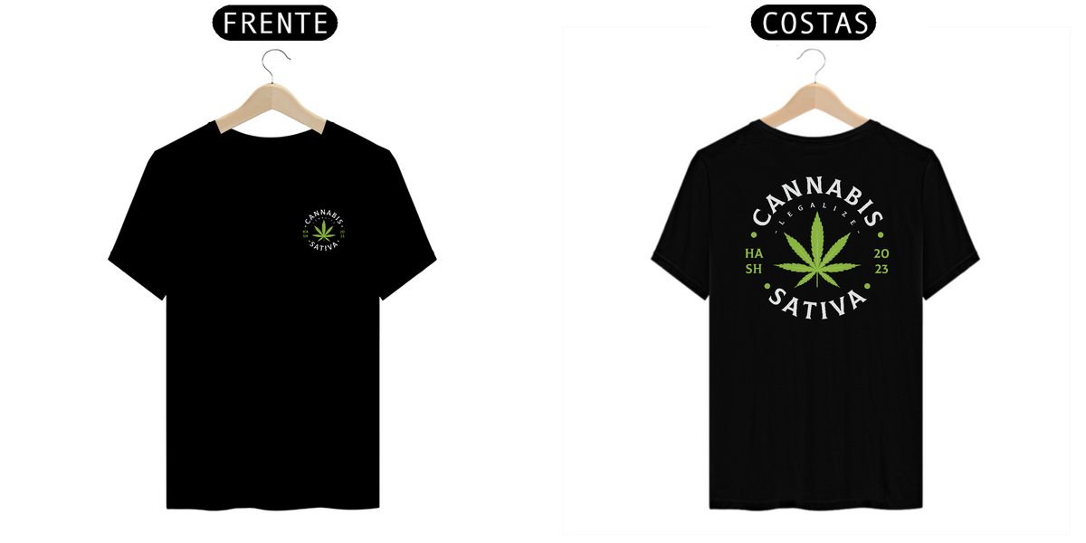 Nome do produto: Camiseta Sativa Legalize [Linha Premium]
