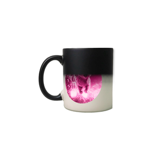 Nome do produtoCaneca Mágica 310ml - ela estará toda preta, ao entrar em contato com o calor a caneca vai revelando a estampa