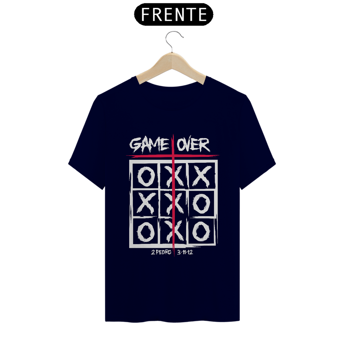 Nome do produto: CAMISETA - GAME OVER (QUALITY)