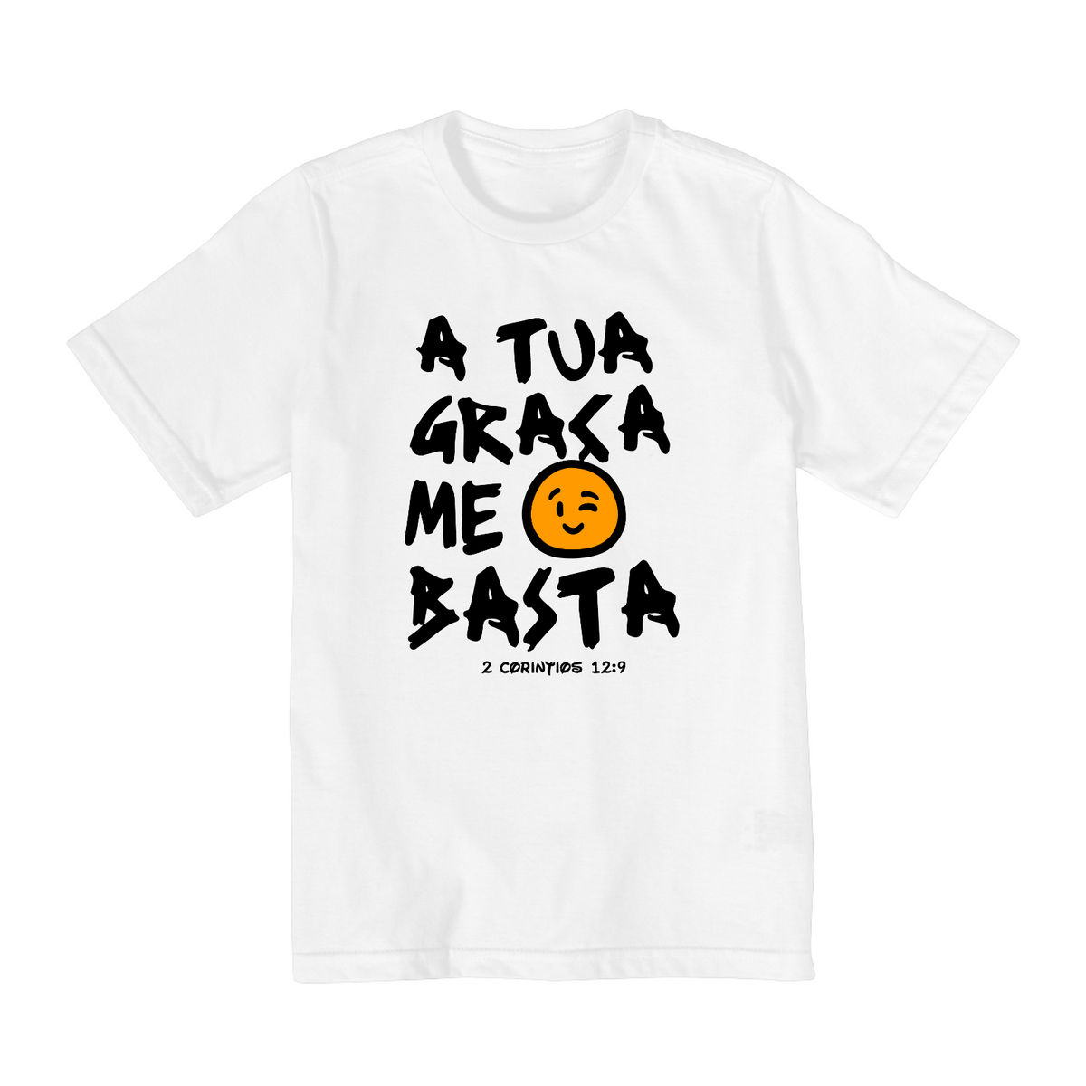 Nome do produto: CAMISETA - TUA GRAÇA (INF 10 A 14)