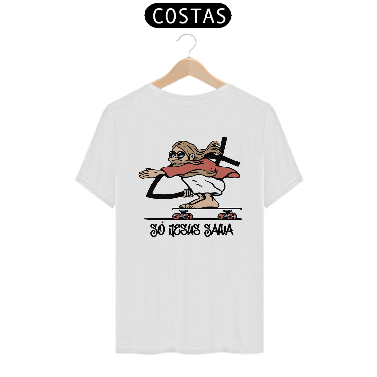 Nome do produto: CAMISETA - SO JESUS (QUALITY)