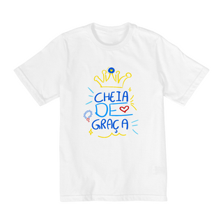 Nome do produtoCAMISETA - MARIA CHEIA DE GRAÇA (QUALITY INFANTIL 2-8)