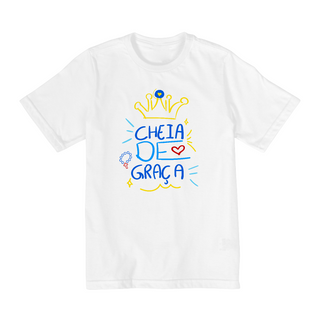 Nome do produtoCAMISETA - MARIA CHEIA DE GRAÇA (QUALITY INFANTIL 10-14)