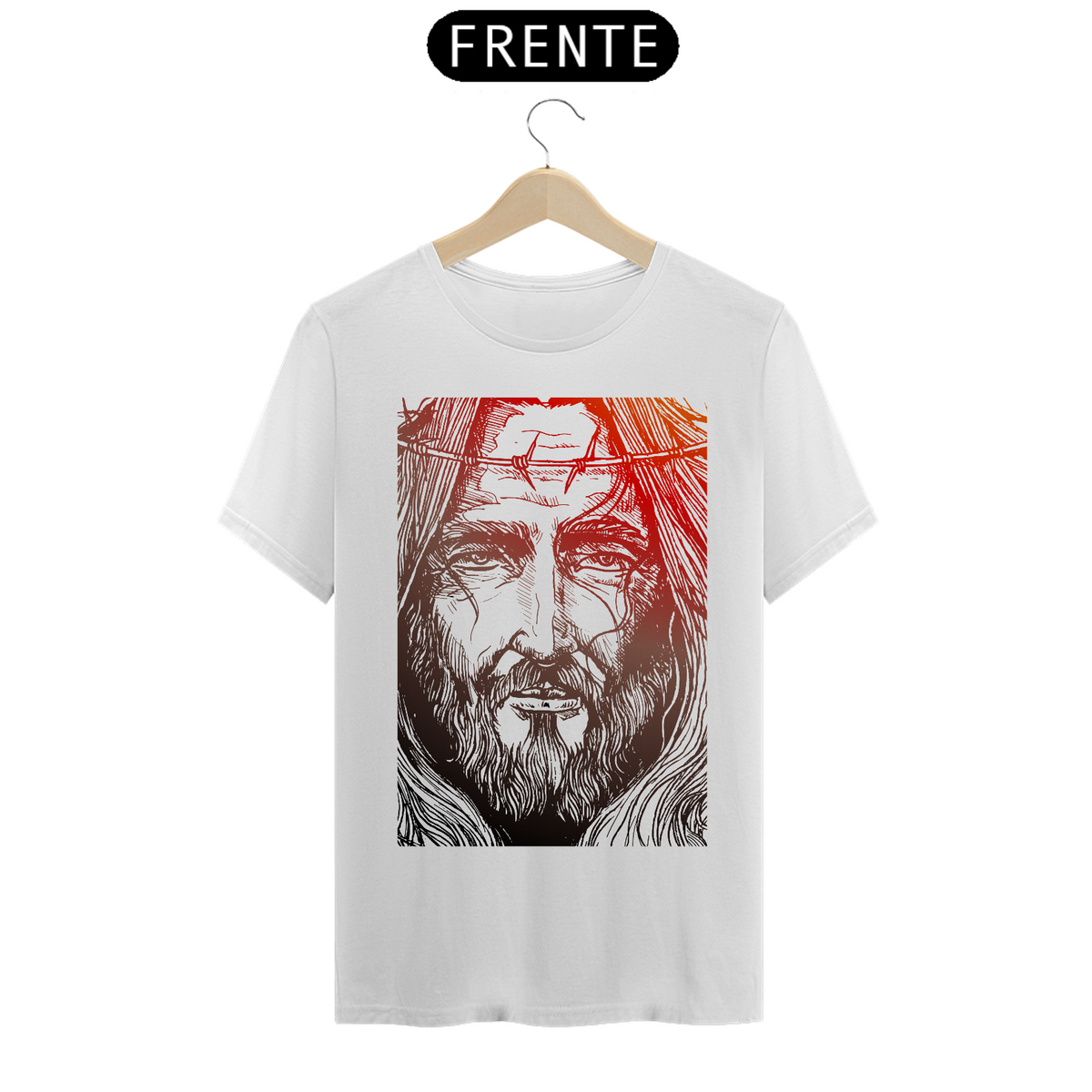 Nome do produto: CAMISETA - ROSCO CRISTO (QUALITY)