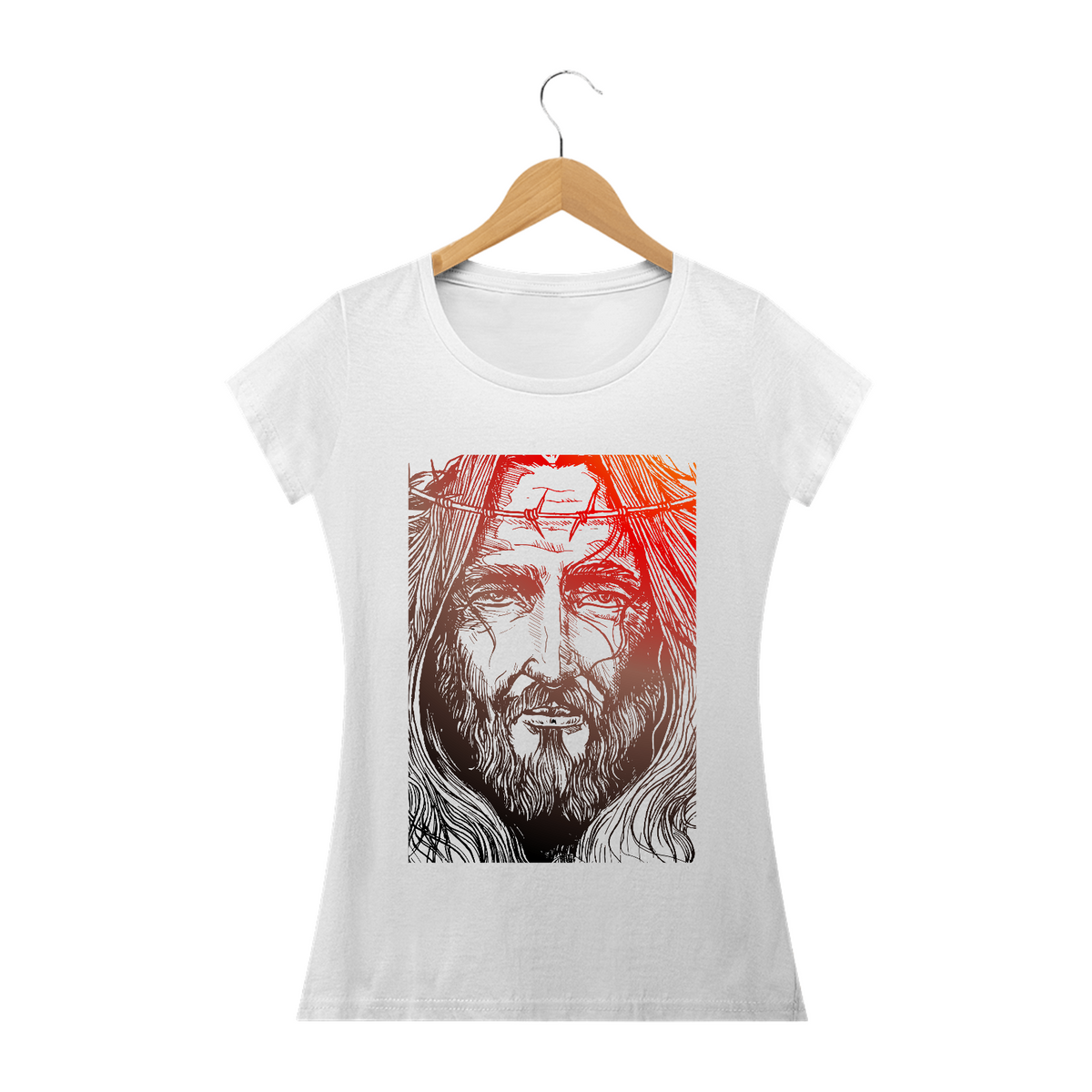 Nome do produto: CAMISETA - ROSTO DE CRISTO (BLQUALITY)