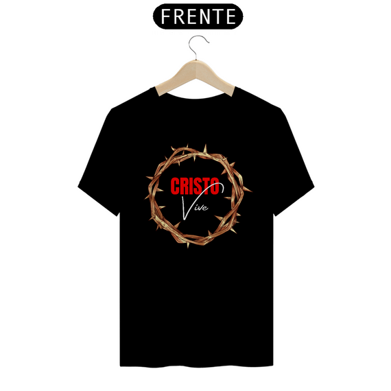 CAMISETA - CRISTO VIVE (QUALITYBL)