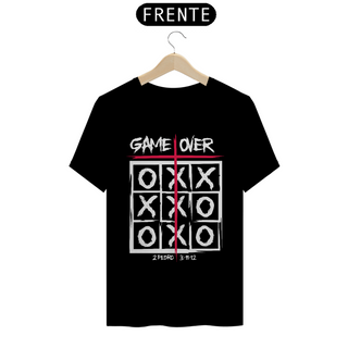 Nome do produtoCAMISETA - GAME OVER (QUALITYBK)