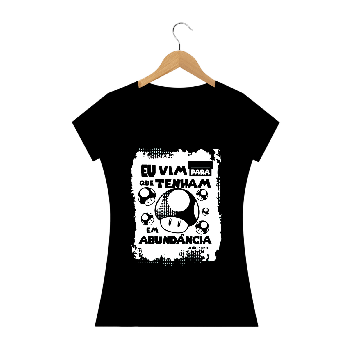 Nome do produto: CAMISETA - EU VIM (BLQUALITY)