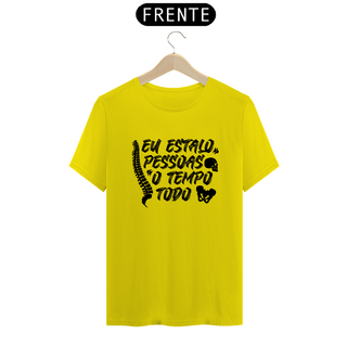 Nome do produtoCamiseta Osteopatia - Estalo Pessoas (Estampa Preta)