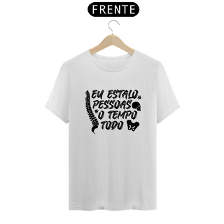 Nome do produtoCamiseta Osteopatia - Estalo Pessoas (Estampa Preta)