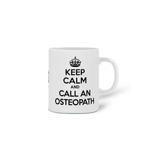 Nome do produtoCaneca Osteopatia - Keep Calm and Call An Osteopath