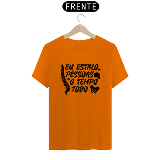 Nome do produtoCamiseta Osteopatia - Estalo Pessoas (Estampa Preta)