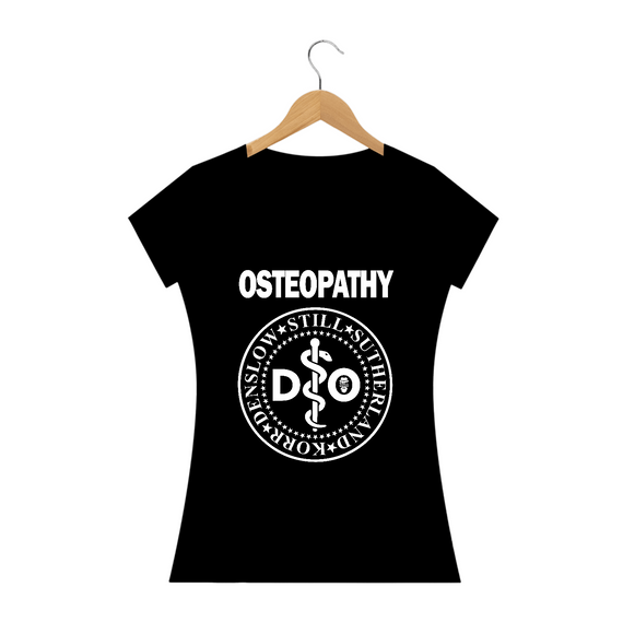 Camiseta Babylook StillSincero Ramones Osteopathy