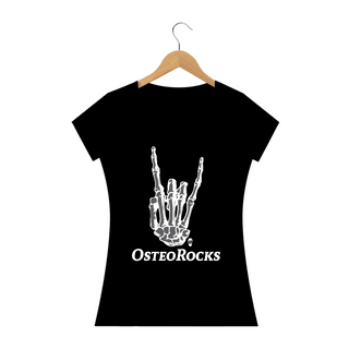 Camiseta Babylook StillSincero OsteoRocks - Osteopatia Rock