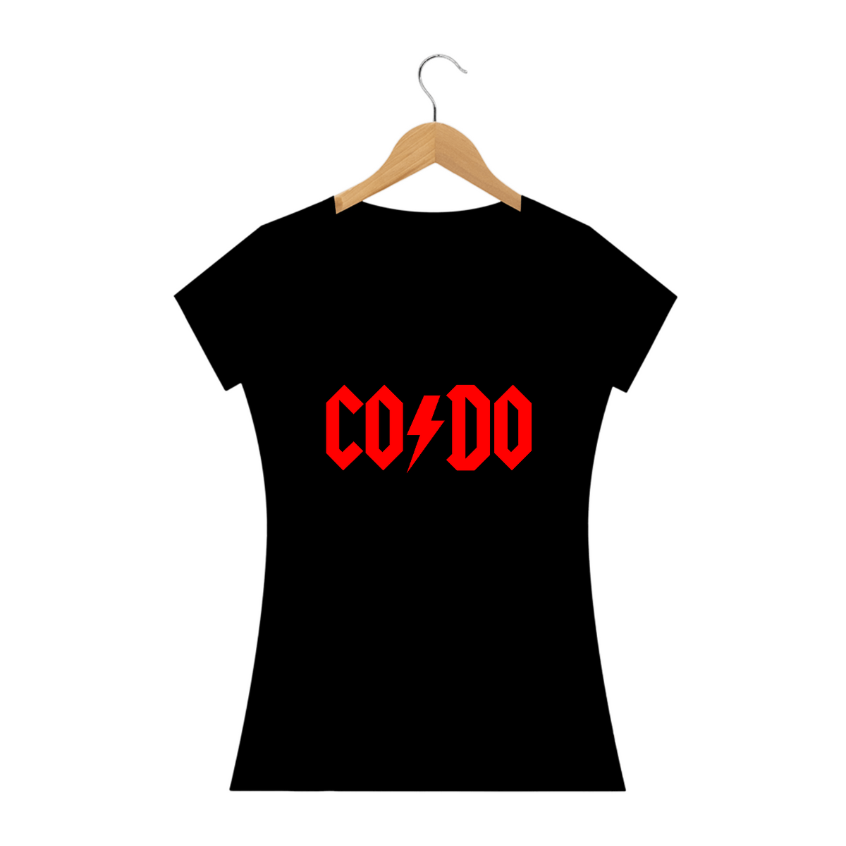 Nome do produto: Camiseta Babylook Osteopatia CO/DO - AC/DC - StillSincero