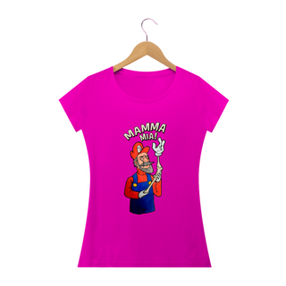 Nome do produtoCamiseta Babylook Super Still Bros - Mamma Mia - Osteopatia