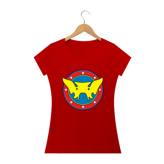 Camiseta Babylook Osteowoman - Mulher Maravilha Osteopata - StillSincero
