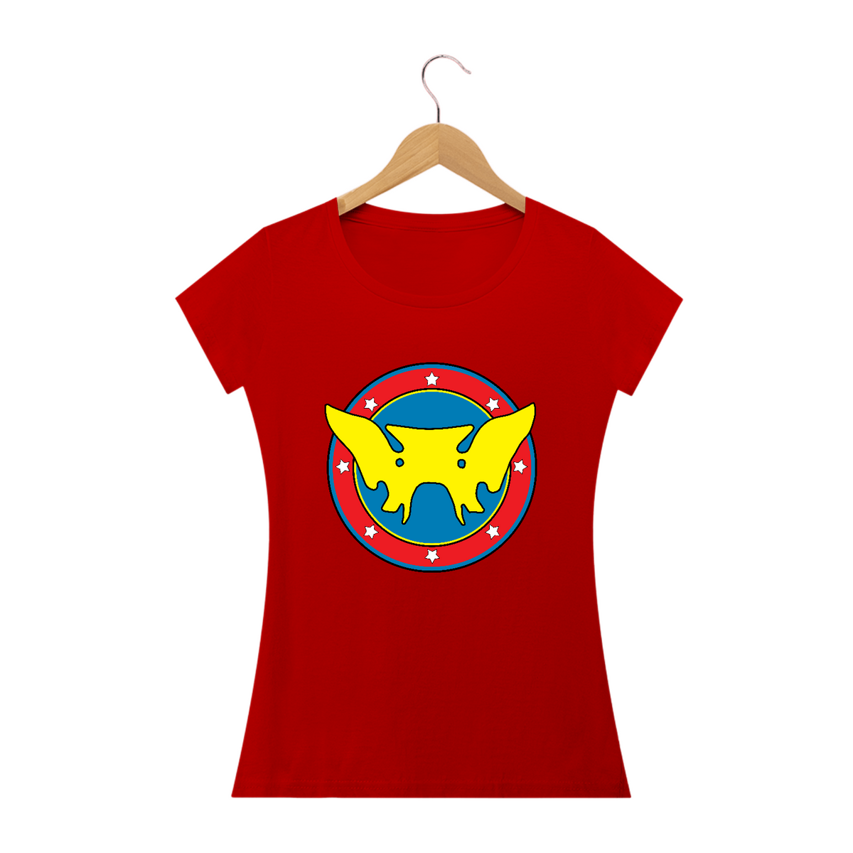 Nome do produto: Camiseta Babylook Osteowoman - Mulher Maravilha Osteopata - StillSincero