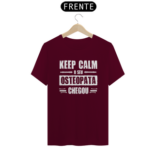 Nome do produtoCamiseta Osteopata - Keep Calm