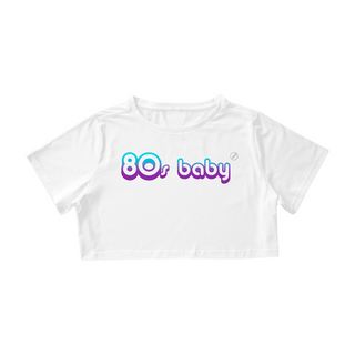 Nome do produto80s baby cropped