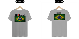 Nome do produtoCamiseta Eu Amo Brasil Cores Clara