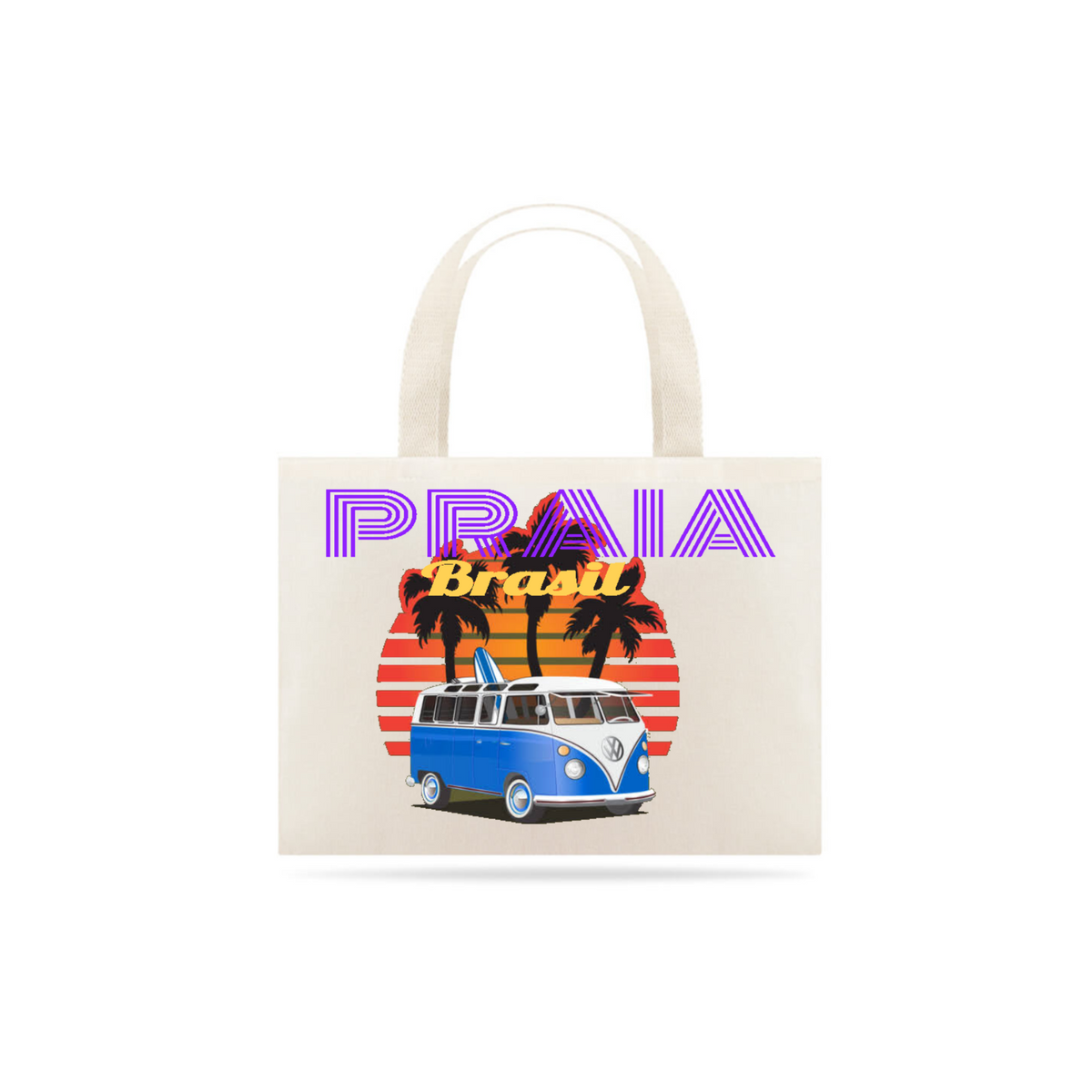 Nome do produto: Sacola Eco Bag PRAIA BRASIL